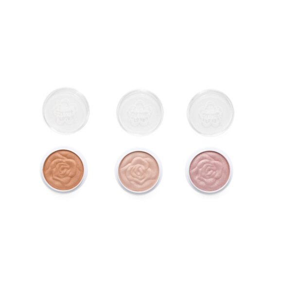 COLOUR LOVE Multi 3pk Pressed Powder Trio - Picture 1 of 2